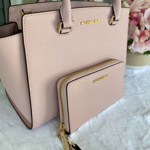 Michael Kors Selma satchel & wallet - Picture 3 of 6